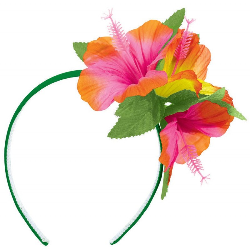 Hawaiian Party Decorations Hibiscus Headband Head Accessories