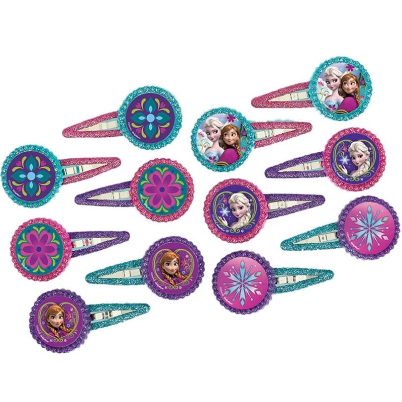 Disney Frozen Hair Clip Favours 12 pk
