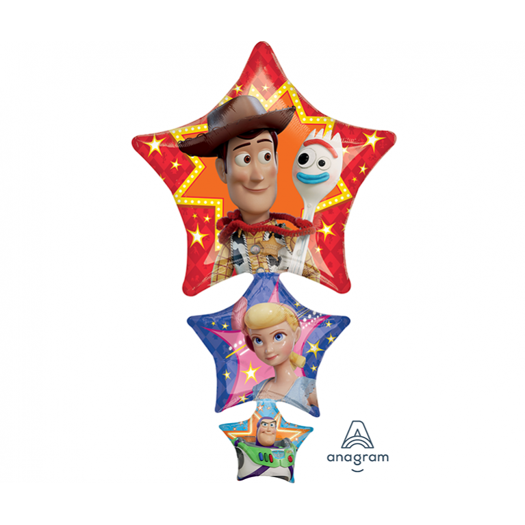 Toy Story 4 Shaped Balloon 63cm x 106cm