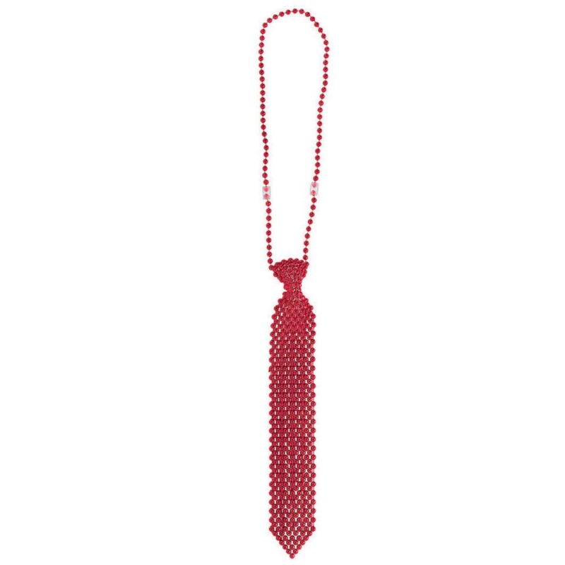 Red Party Supplies - Tie Necklace