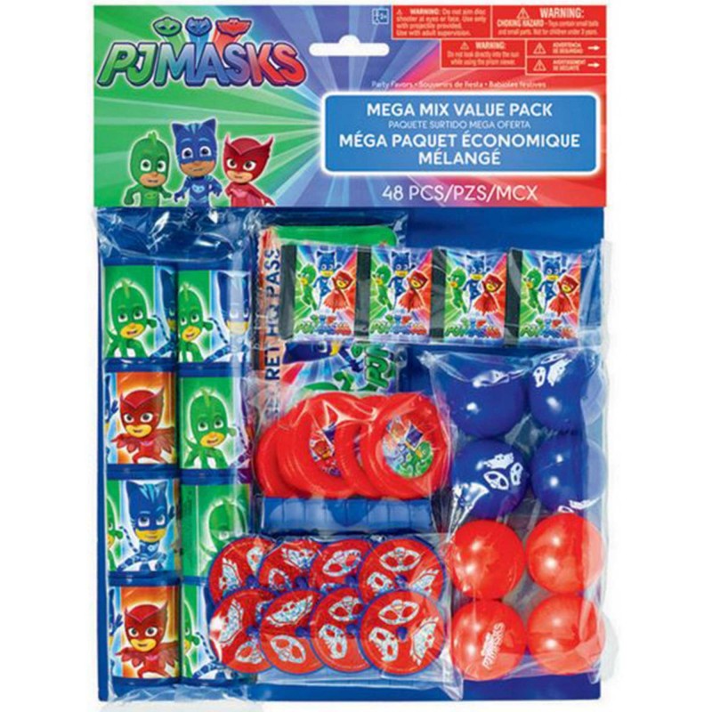 PJ Masks Mega Mix Favours Pack of 48