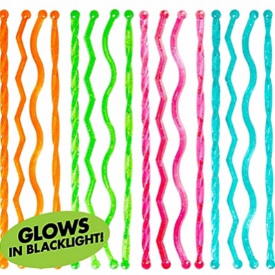 Multi Colour Stirrers 17cm Neon Assorted Colours Pack of 24 Cocktail Swizzle Sticks