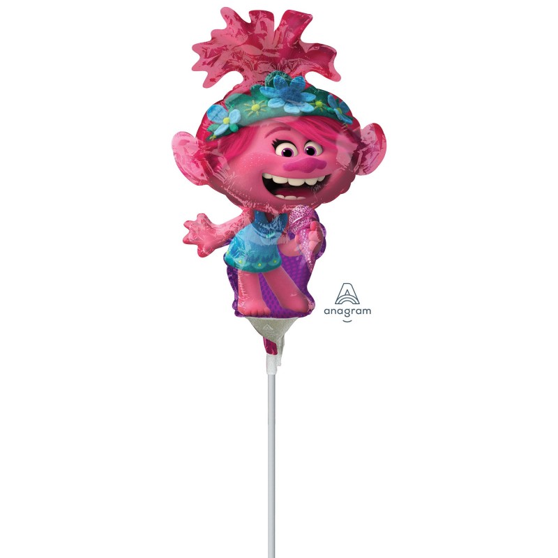 Trolls World Tour Poppy Mini Shaped Balloon - NFS Party