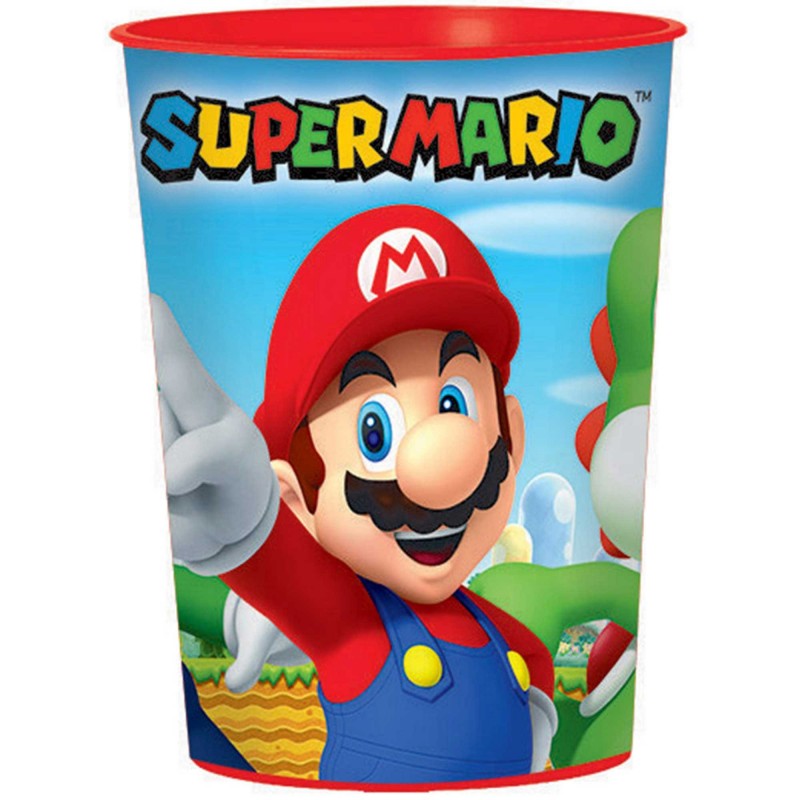 Super Mario Favour Plastic Cup 473ml Super Mario Favour Plastic Cup 473ml