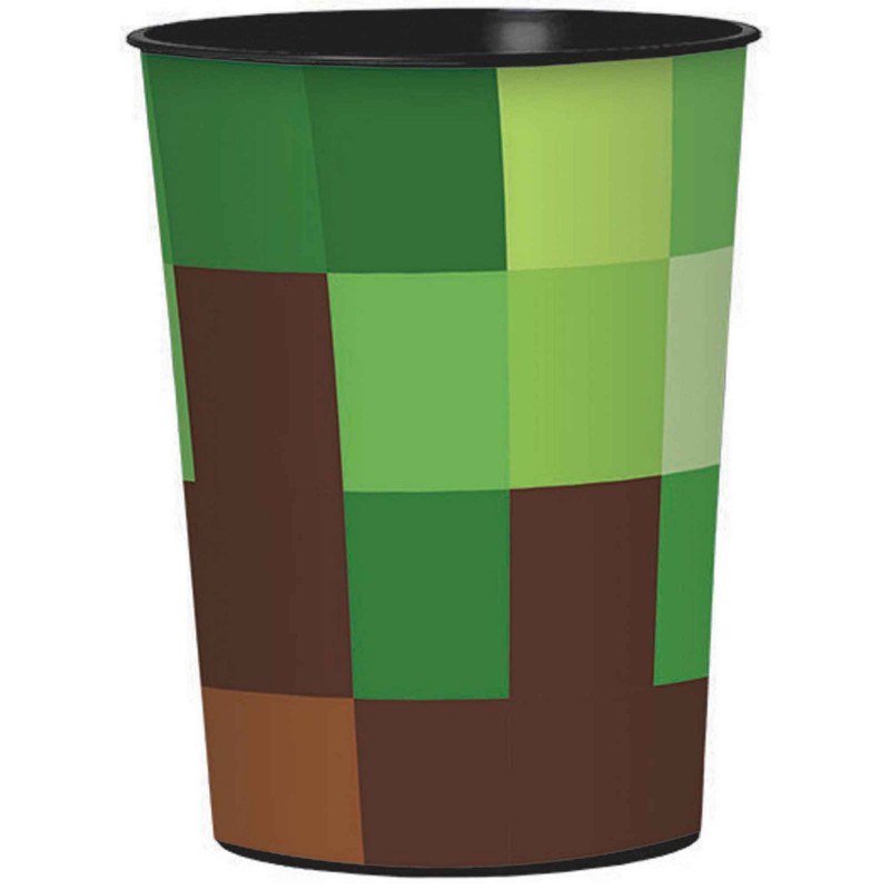 Minecraft TNT Favour Plastic Cup 473ml Express Party Supplies