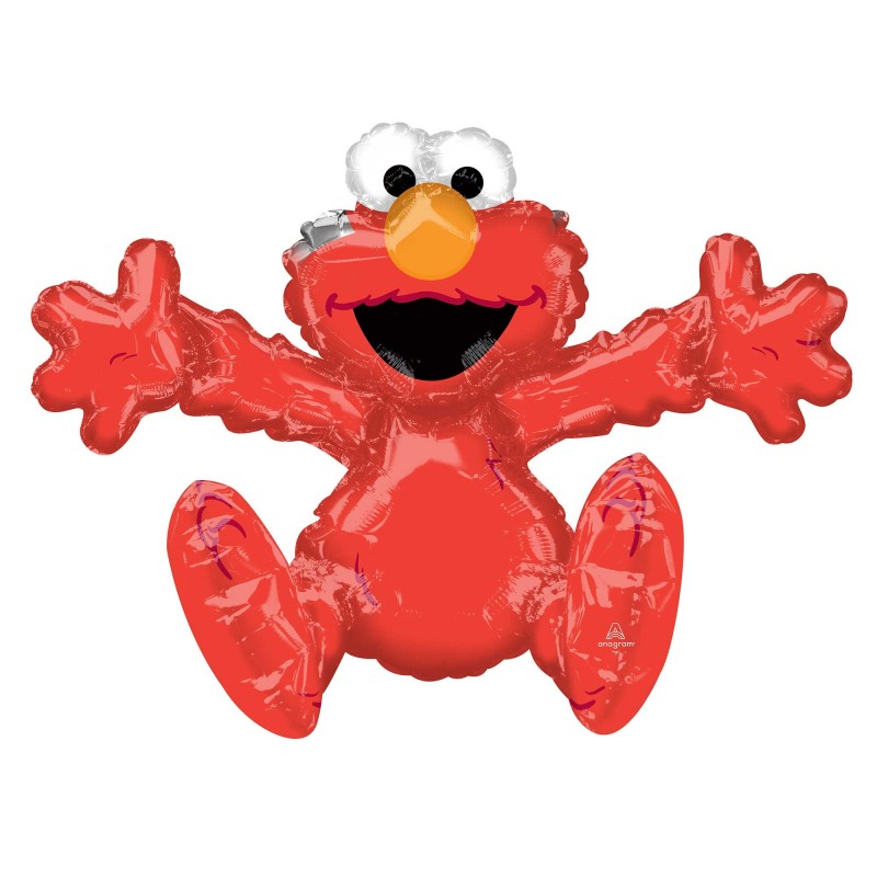 Sesame Street Party Decorations - Shaped Balloon Elmo CI: Multi-Balloon - NFS Party