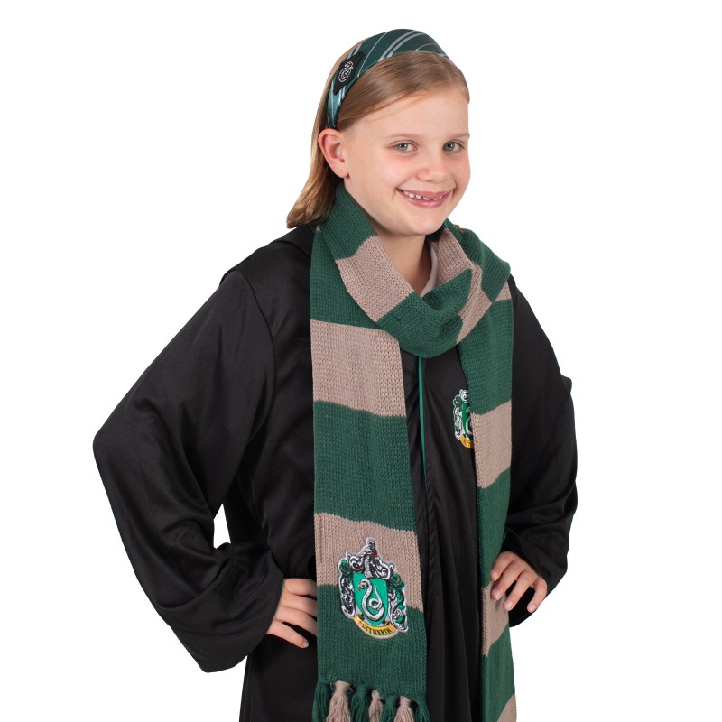 Slytherin Headband And Scarf Set