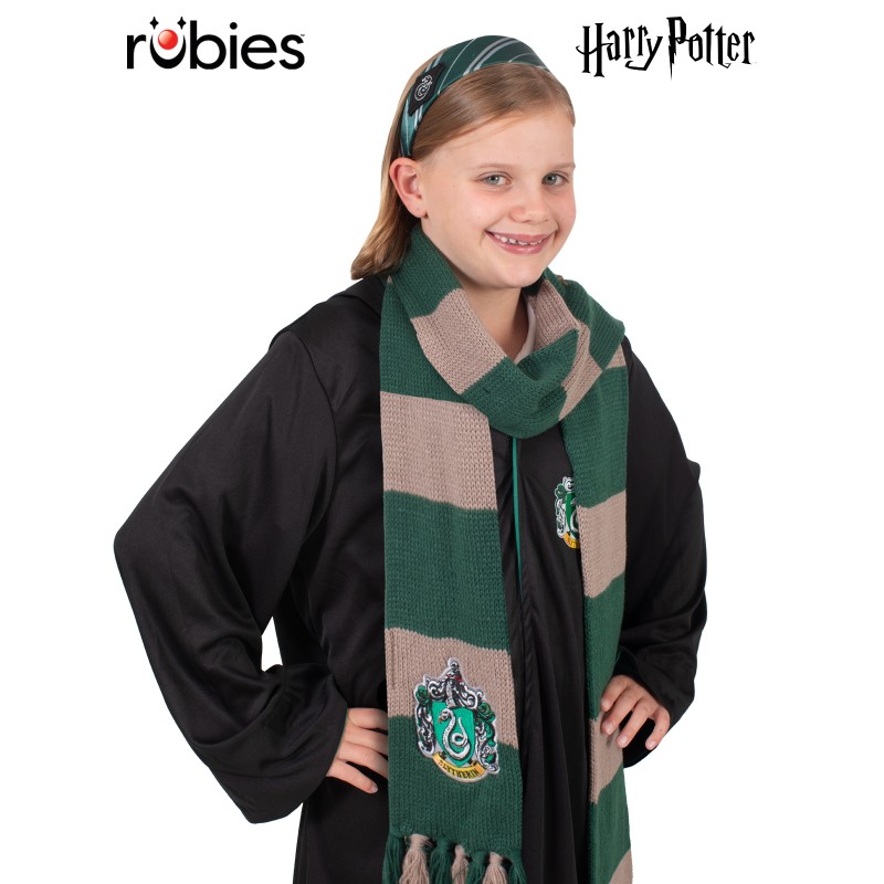 Slytherin Headband And Scarf Set