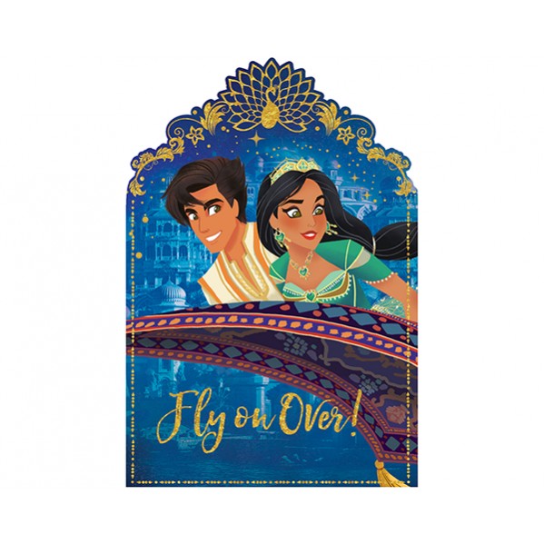 Aladdin Fly on Over! Postcard Invitations 8 pk - NFS Party