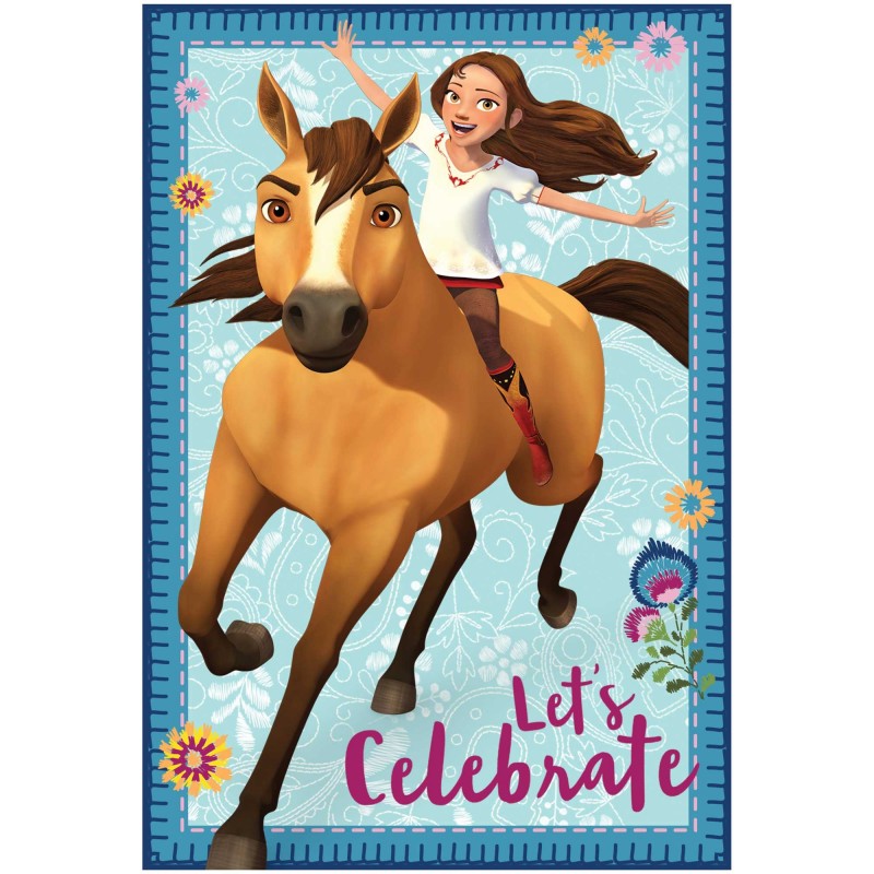Spirit Riding Free Party Supplies - Invitations Postcard