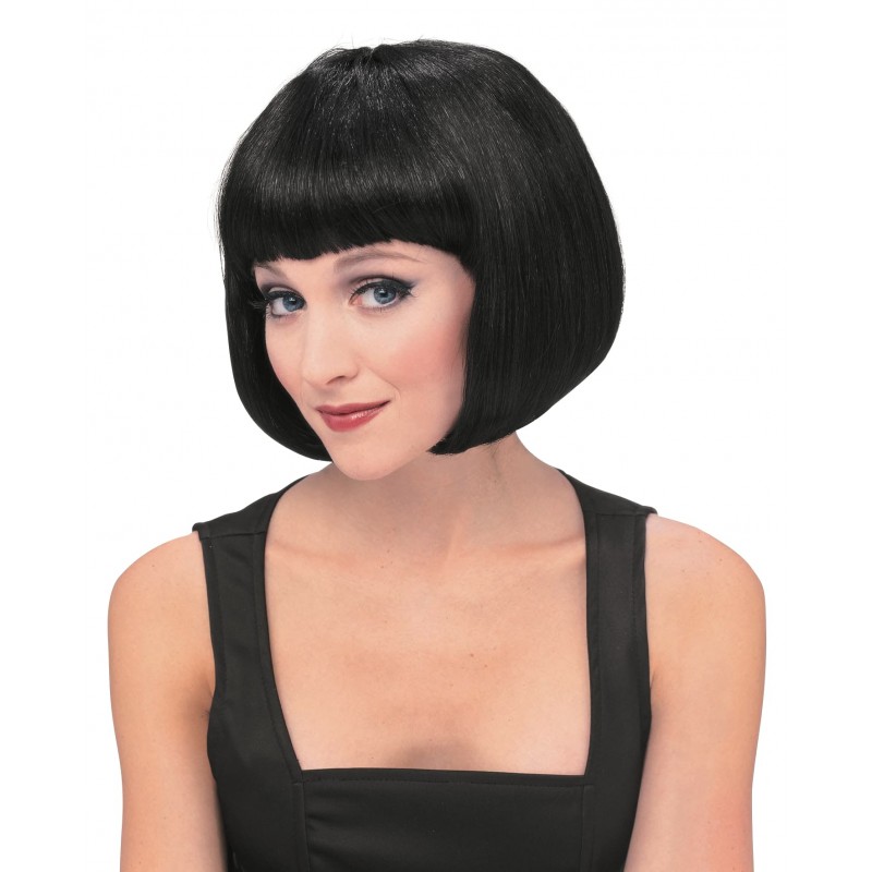 Supermodel 1980s Black Adult Wig - Accessory