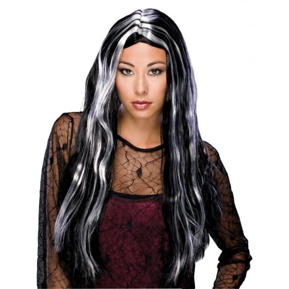 Witch Grey Streaked Adult Wig - Accessory