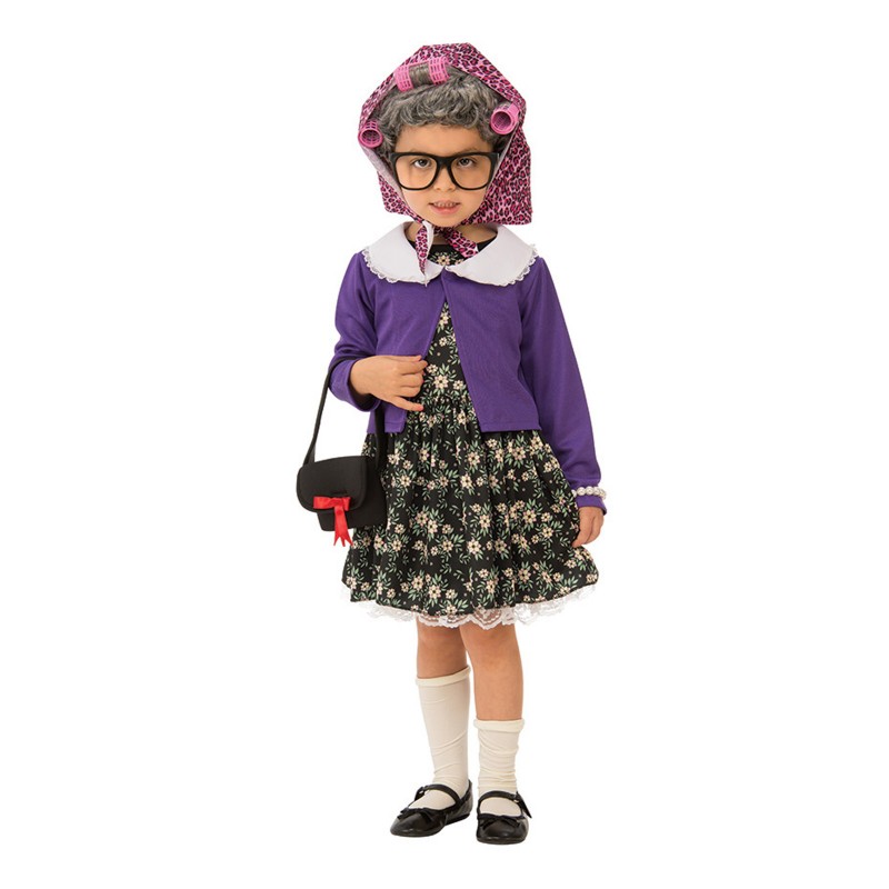 Little Old Lady Child Costume
