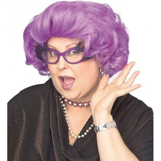 The Dame Purple Adult Wig - Accessory