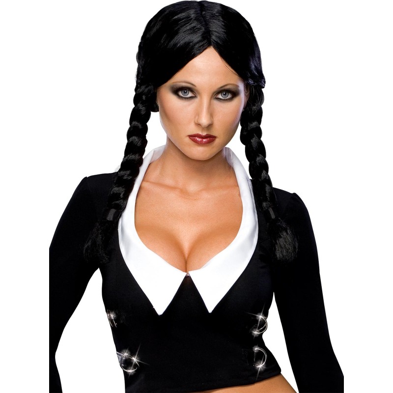 Wednesday Wig for Adult Addams Family