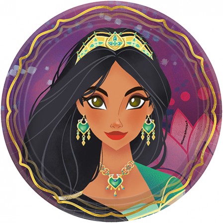 Aladdin Round Lunch Plates 17cm 8 pk - NFS Party