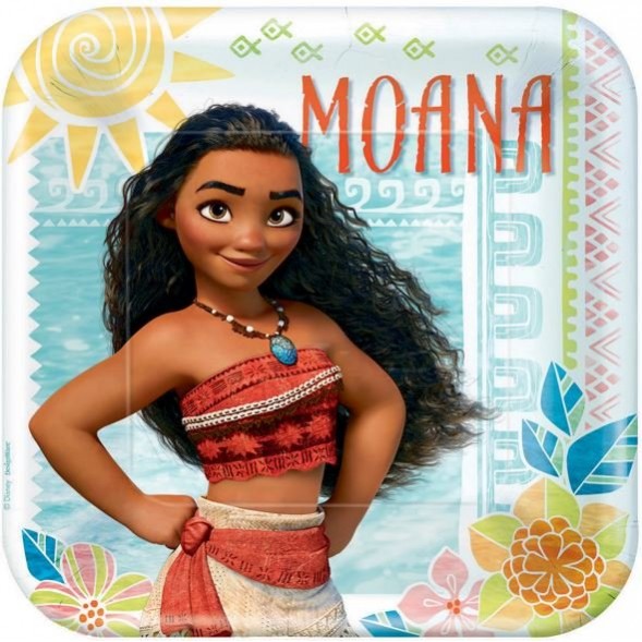 Moana Square Dinner Plates 23cm 8 pk Moana Square Dinner Plates 23cm 8 pk
