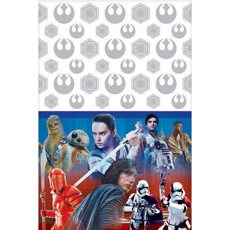 Star Wars VIII The Last Jedi Plastic Table Cover 1.37m x 2.43m