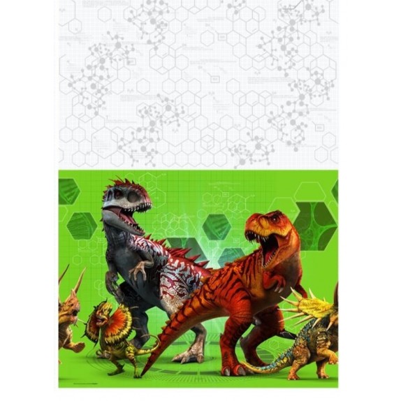 Jurassic World Plastic Table Cover 1.37m x 2.43m