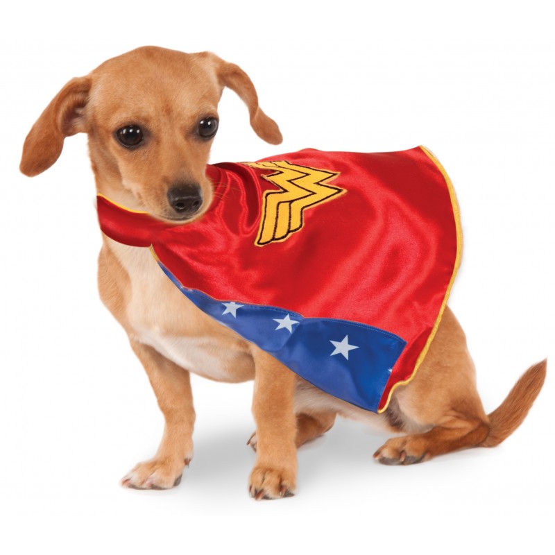 Wonder Woman Cape Pet Costume
