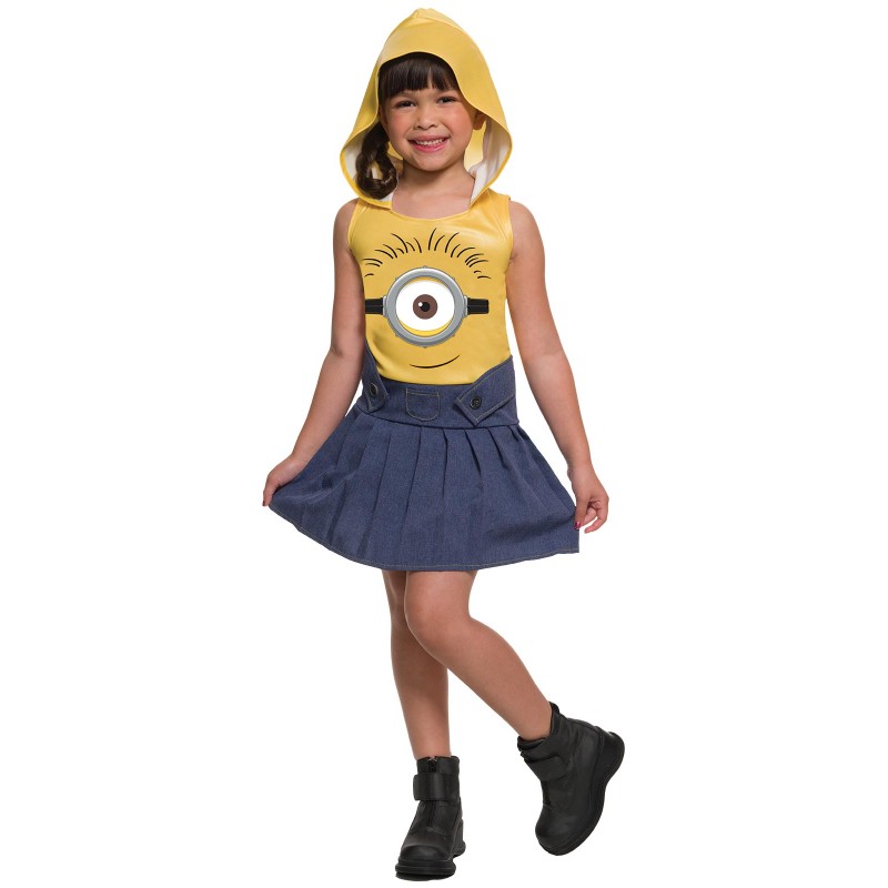 Minion Face Child Dress