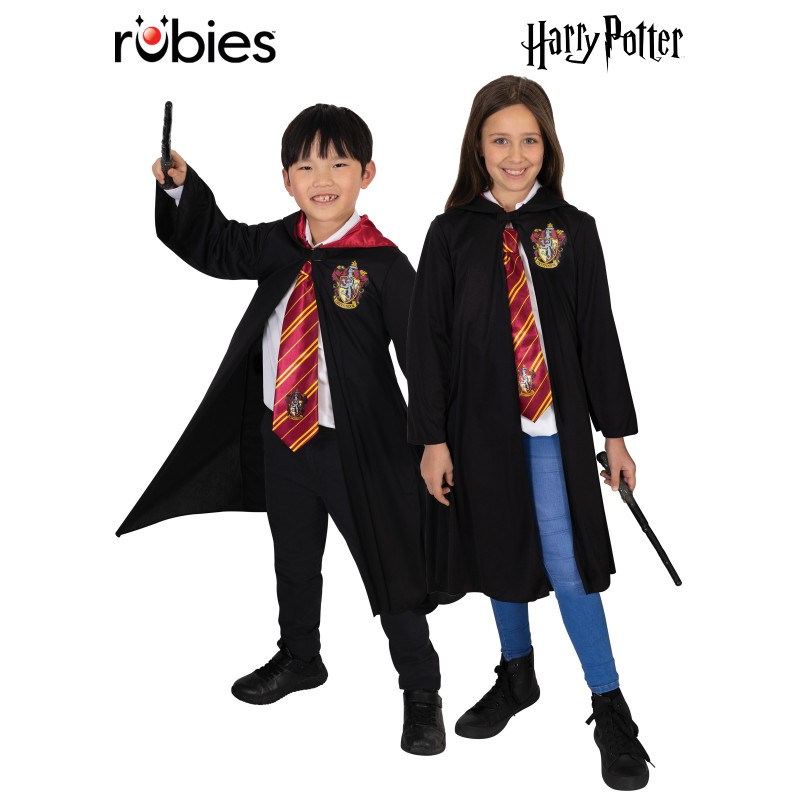 Gryffindor Robe & Kid Wand Harry Potter