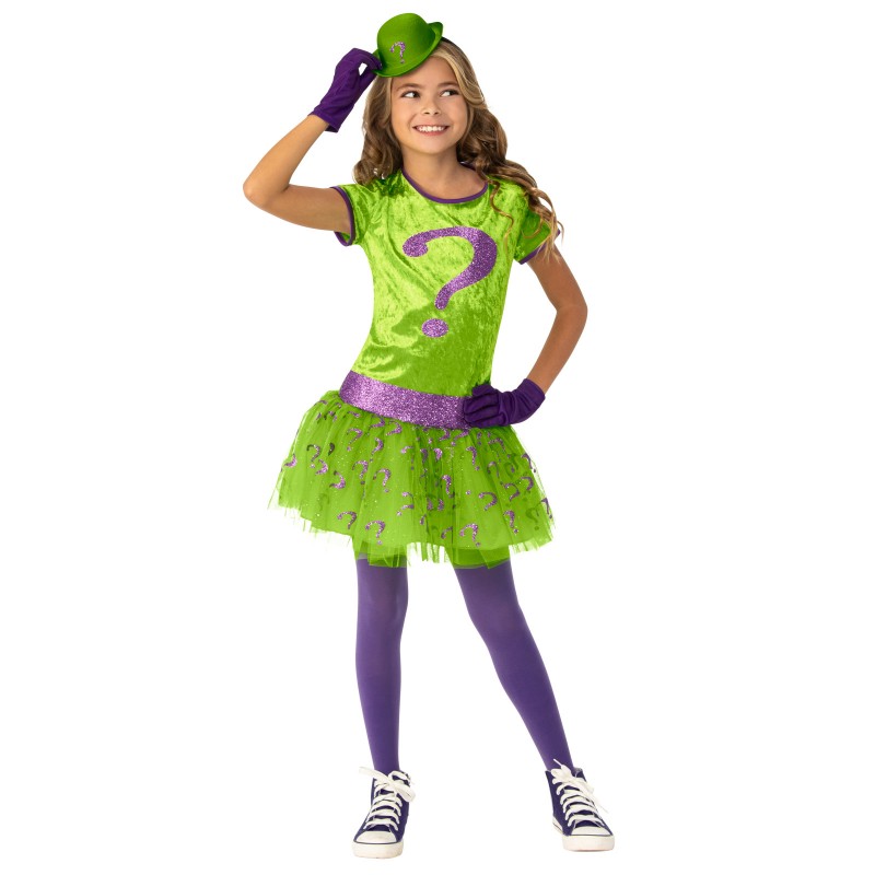 The Riddler Deluxe Tutu Child Costume Batman
