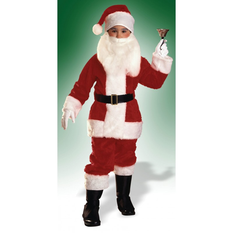 Santa Suit Plush Child Christmas