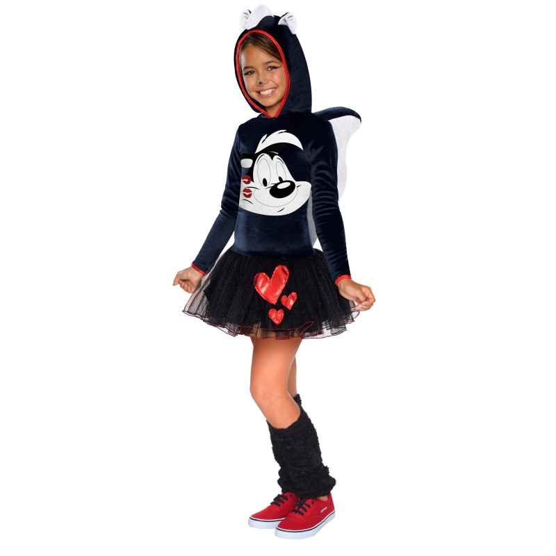 Pepe Le Pew Looney Tunes Hooded Child Costume