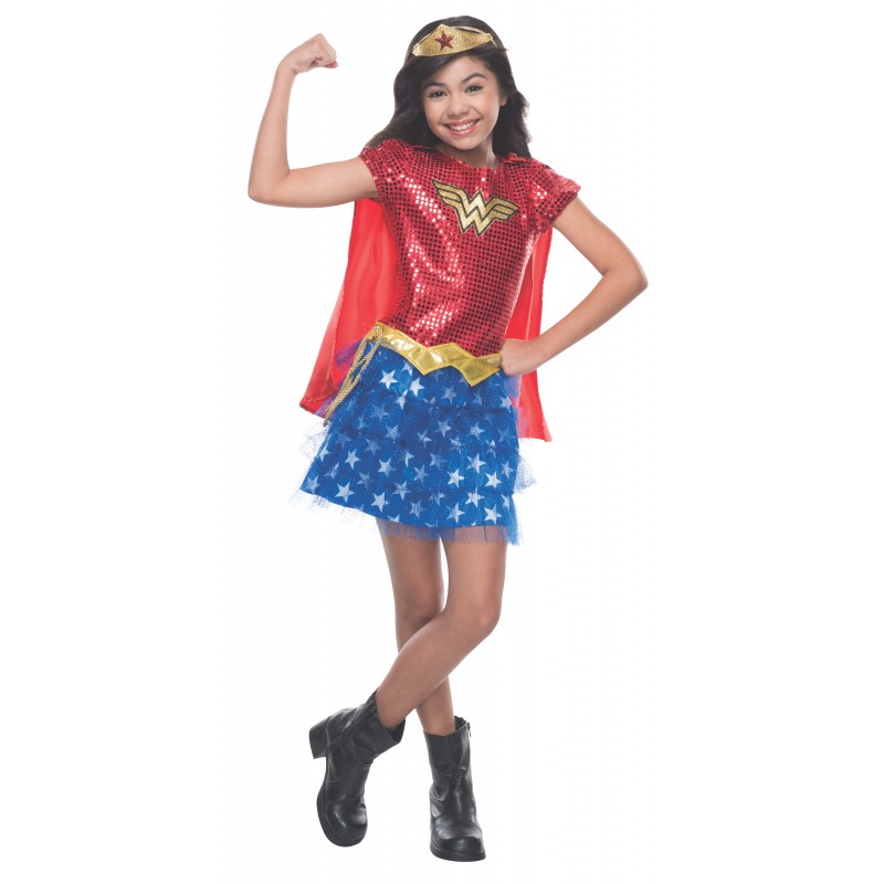 Wonder Woman Sequin Tutu Child Costume