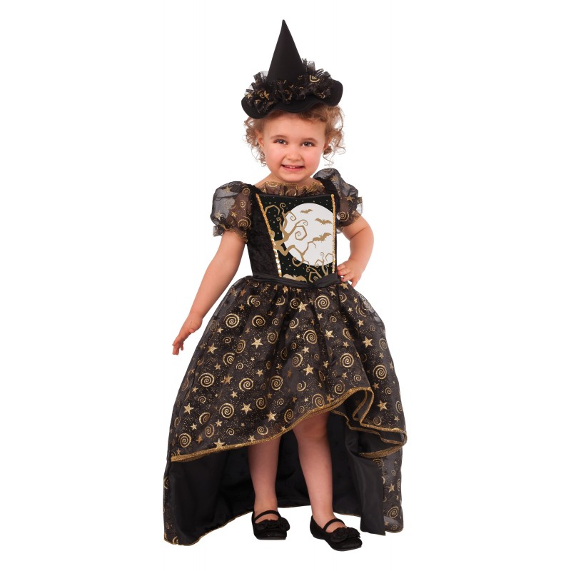 Black Witch Deluxe Child Costume