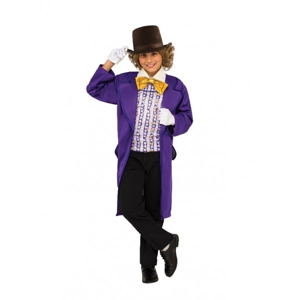 Willy Wonka Charlie & The Chocolate Factory Deluxe Child Costume