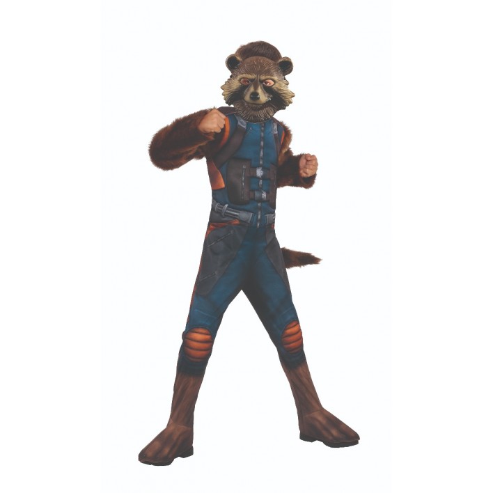 Rocket Raccoon Deluxe Child Costume Guardians of the Galaxy