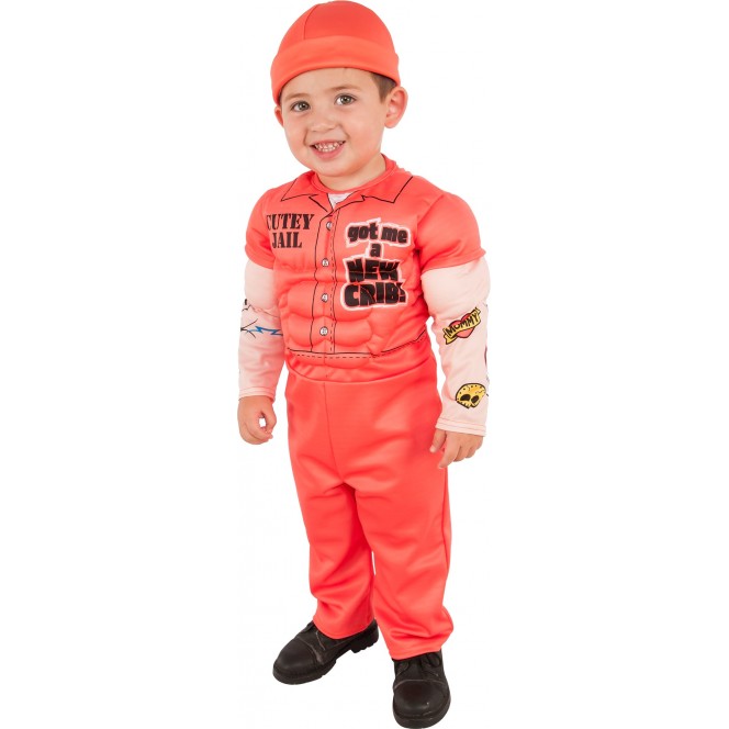 Muscle Man Prisoner Halloween Deluxe Child Costume