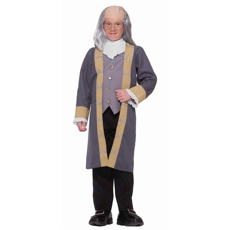 Benjamin Franklin Celebrities Classic Child Costume