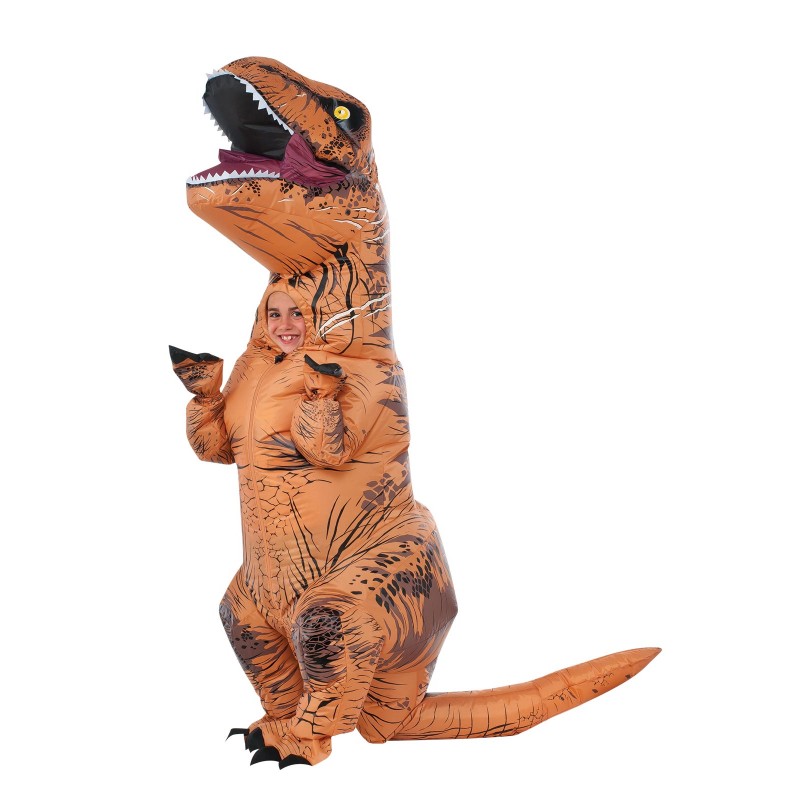 T-Rex Inflatable Costume With Sound for Child Jurassic World