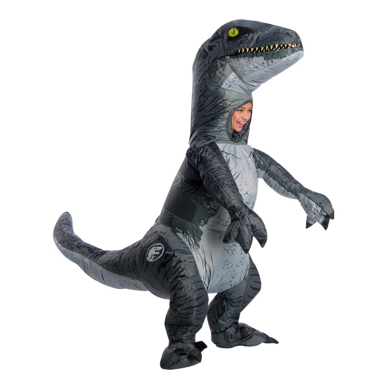 Velociraptor Blue Inflatable Child Costume Jurassic World