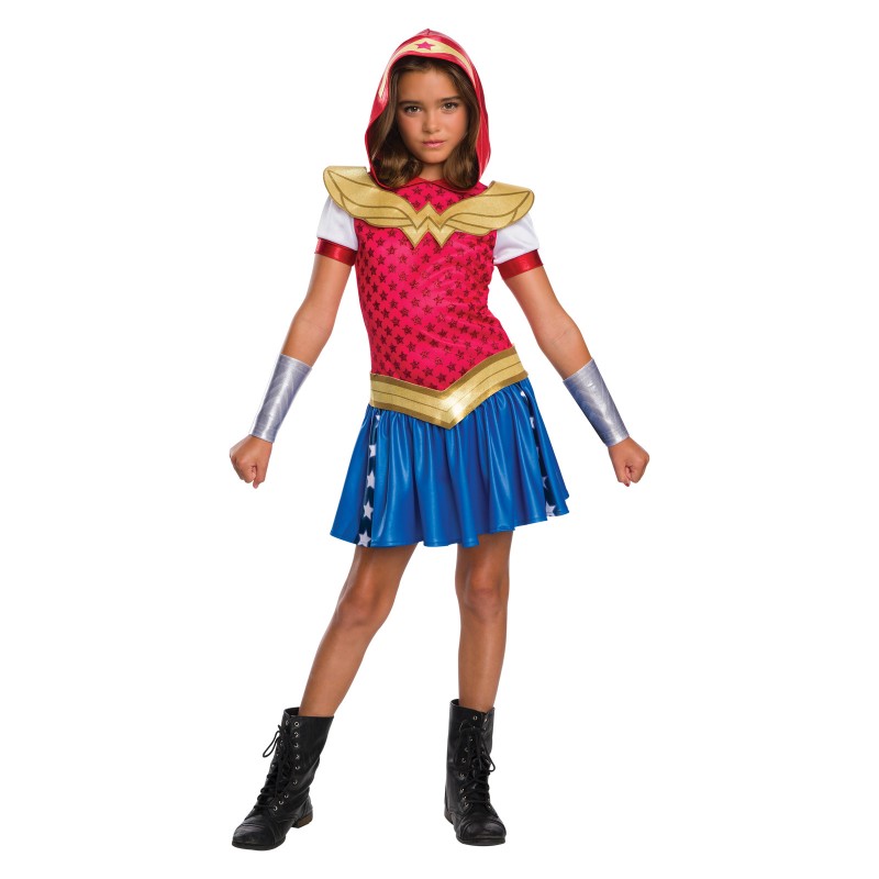 Wonder Woman DC Superhero Girls Hoodie Child Costume