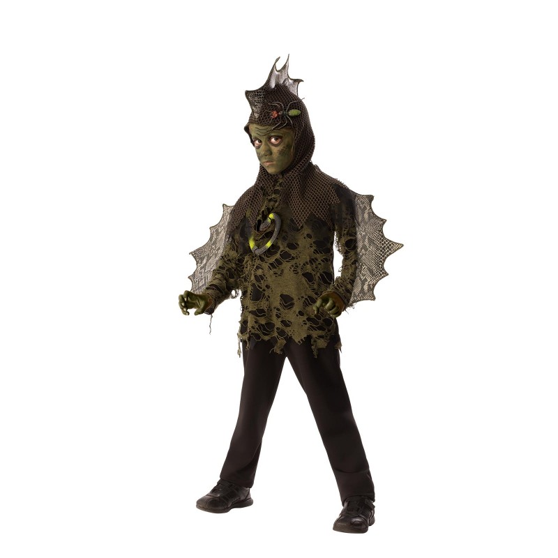 Swamp Boy Lizard Animals Child Costume