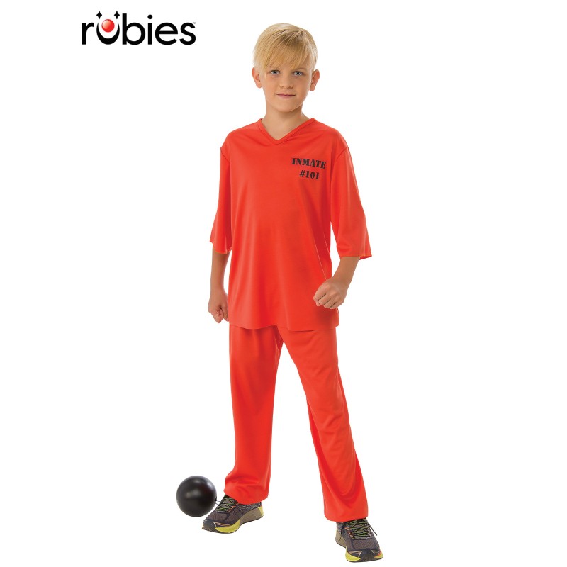 Inmate 101 Prisoner Child Costume Careers