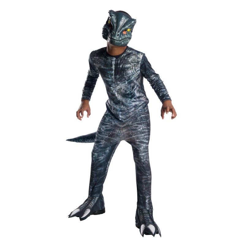 Velociraptor Jurassic World Blue Child Costume