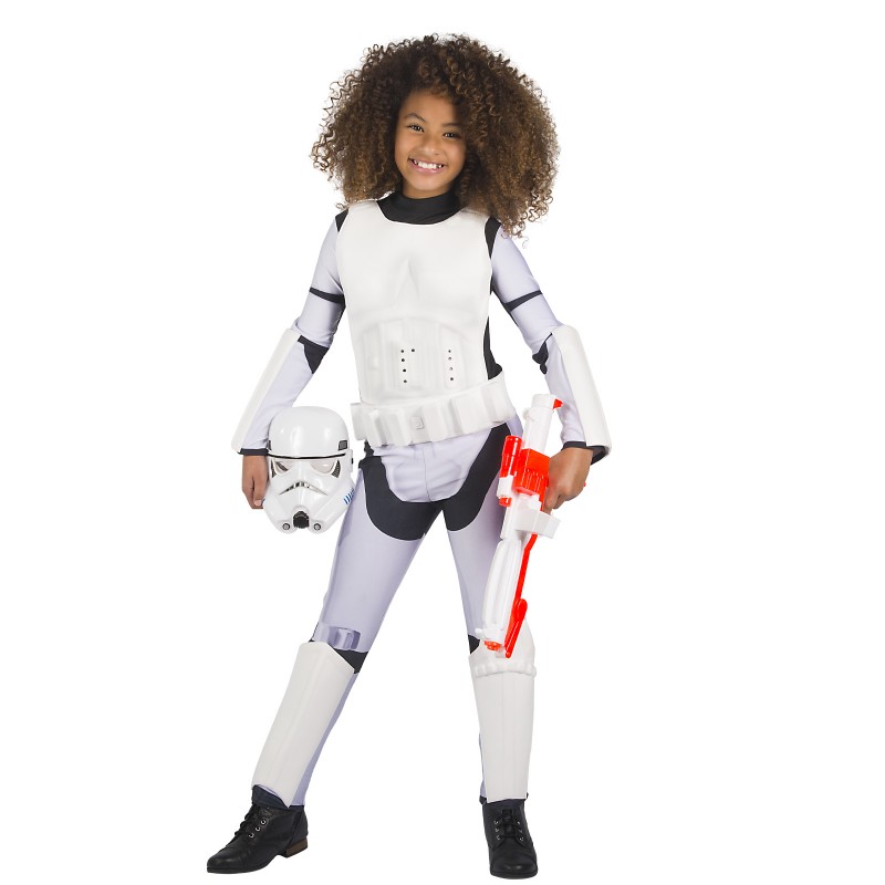 Stormtrooper Girl Jumpsuit Child Costume Star Wars