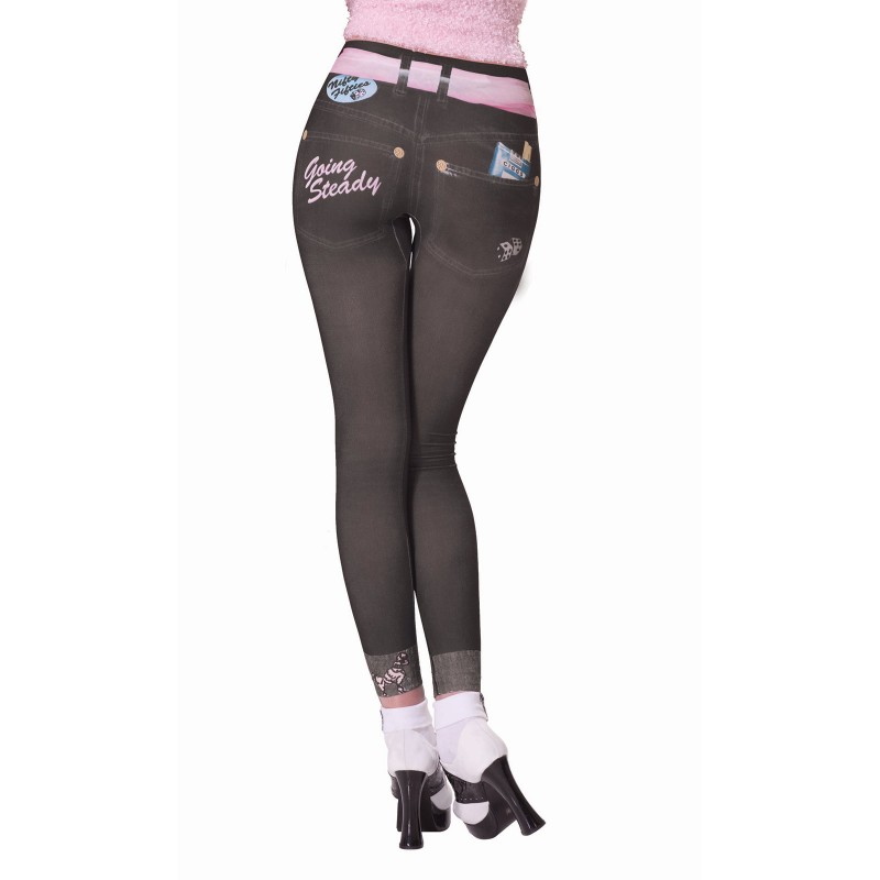 50's Jean Adult Leggings 1950s