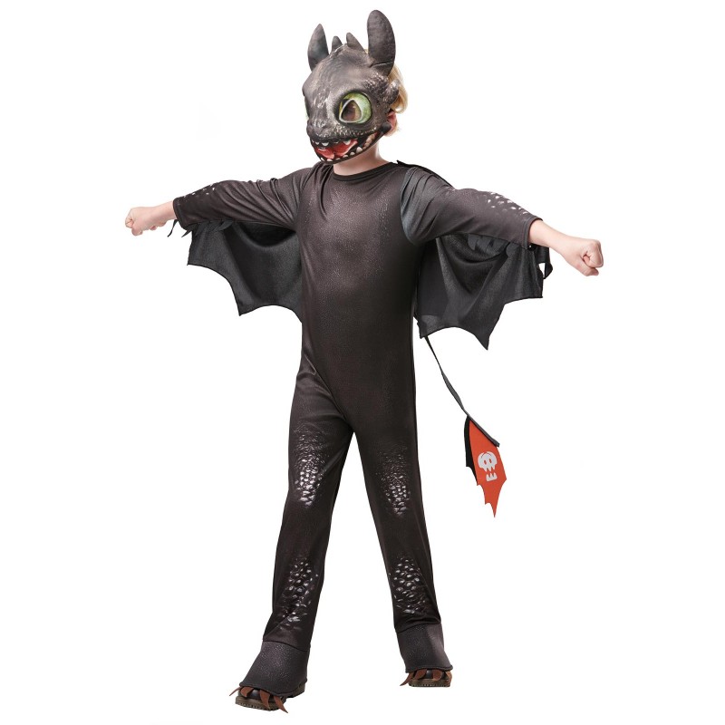 Toothless How to Train Your Dragon Night Fury Deluxe Child Costume
