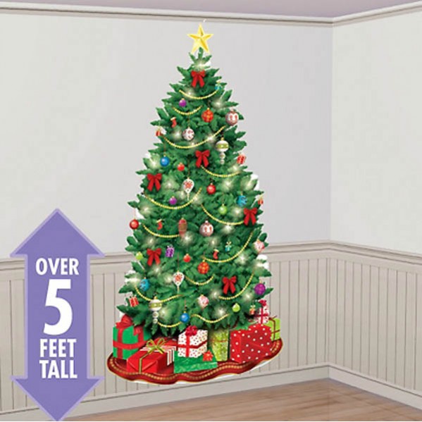 Christmas Party Decorations - Scene Setter Classic Christmas Tree Christmas Party Decorations - Scene Setter Classic Christmas Tree