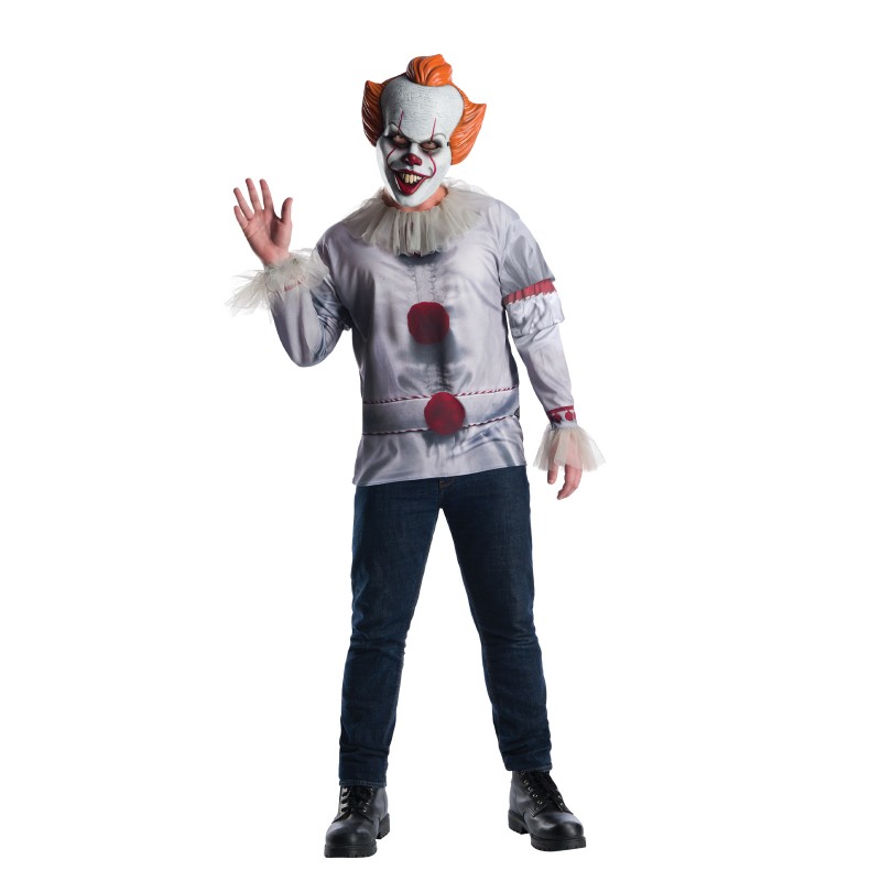 Pennywise 'IT' Costume Top for Adult