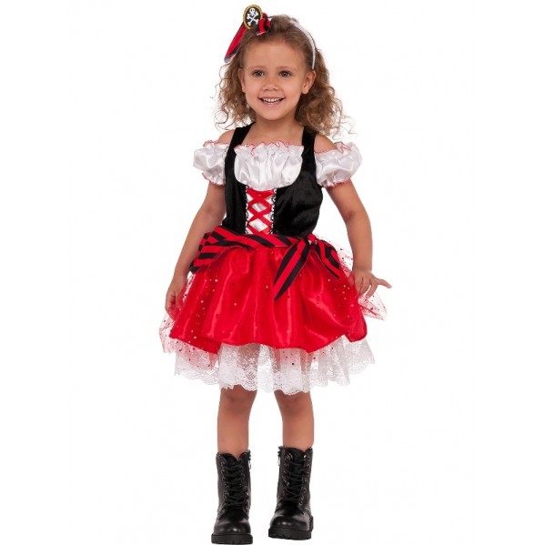 Sweet Pirate Girl's Costume