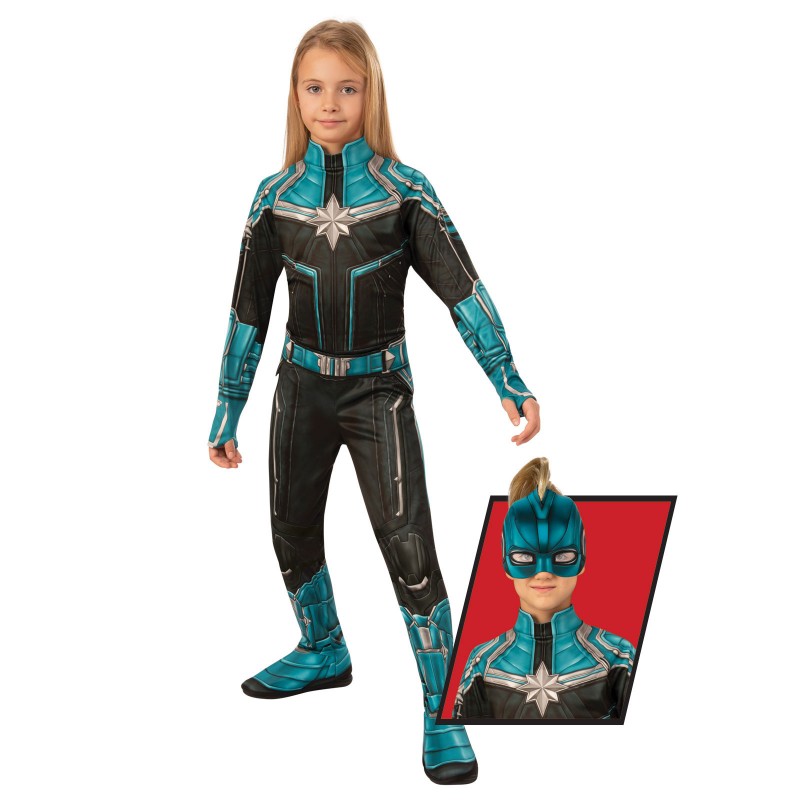 Captain Marvel Classic Kree Child Suit