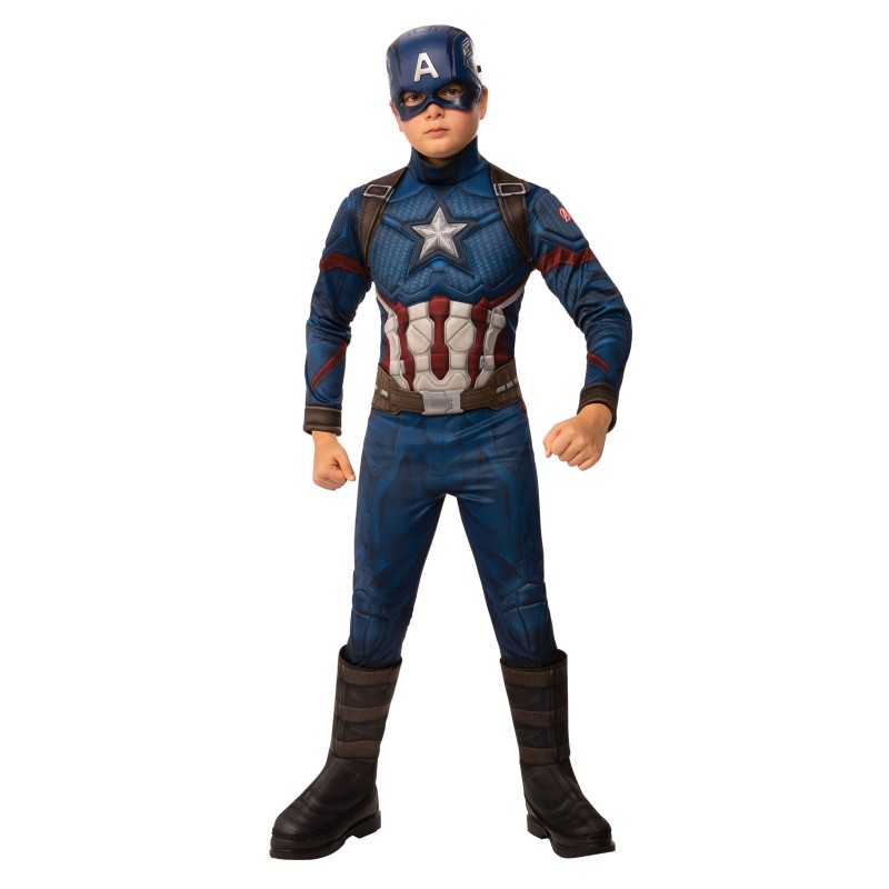 Captain America Deluxe Boy Child Costume
