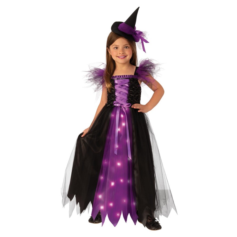 Fancy Witch Light Up Child Costume